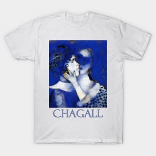 Blue Lovers (1914) by Marc Chagall T-Shirt